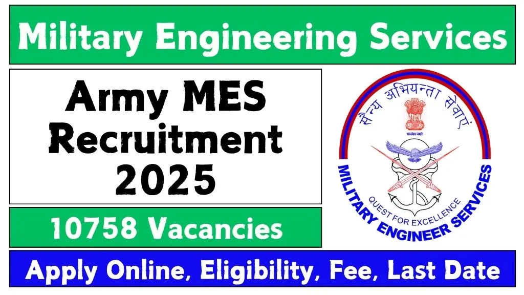 Army MES Recruitment 2025