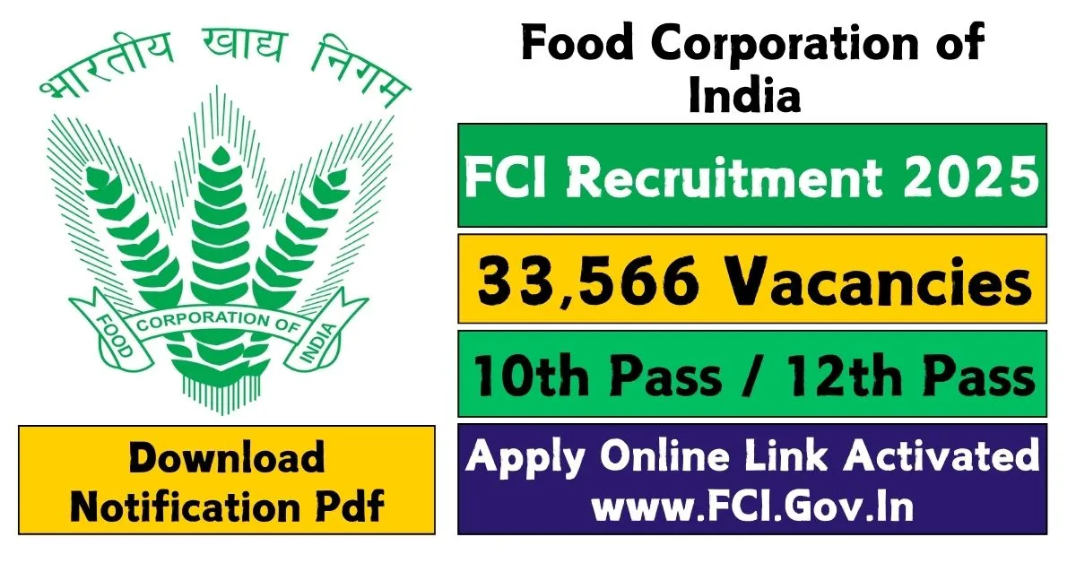 FCI Recruitment 2025