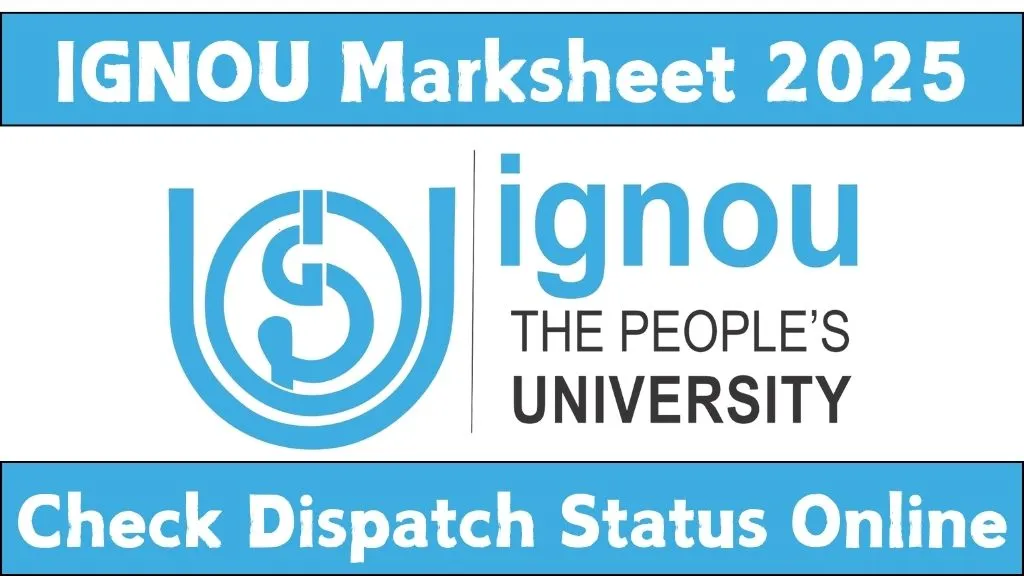 IGNOU Marksheet 2025