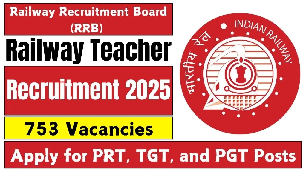 RRB Teacher Recruitment 2025