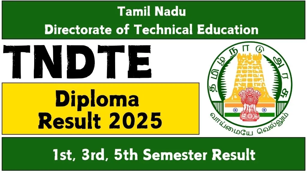 TNDTE Diploma Result 2025